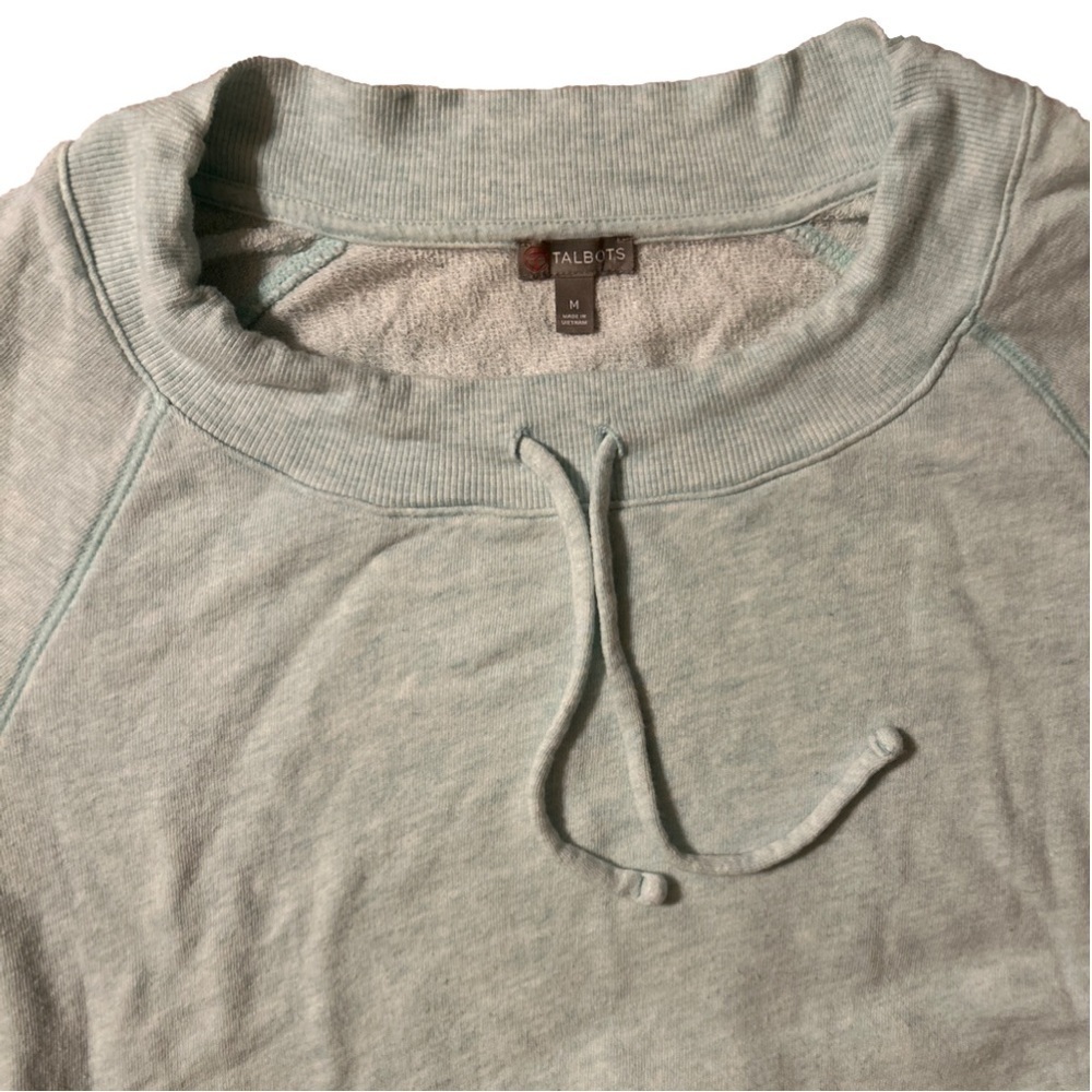 Talbots drawstring neck sweatshirt Size M - Picture 3 of 10